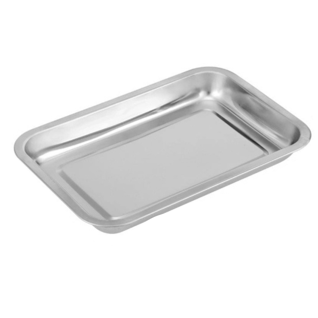 BANDEJA ACANALADA ACERO 20 X 10 X 2CM