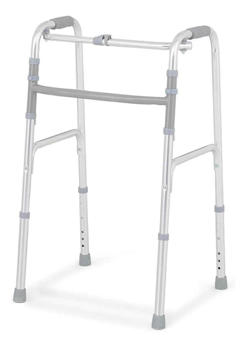 Andador Aluminio Ortopédico Plegable regulable Con Función Paso A Paso